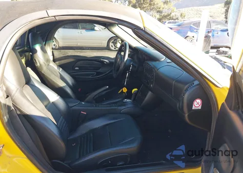 2001 Porsche Boxster из США, поврежденный, VIN WP0CA29861U624541